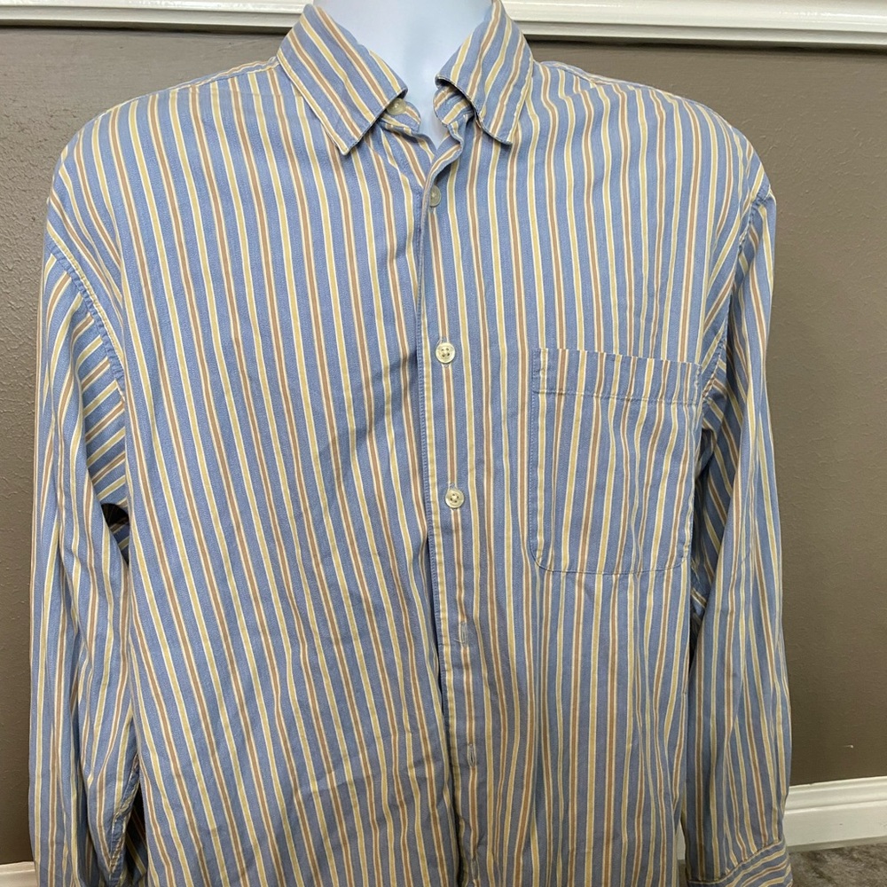 IZOD Men’s Long Sleeve shirt, Lg